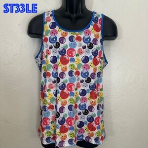 Steele Mesh Tank Top Gently worn 90% polyester / 10% elastane